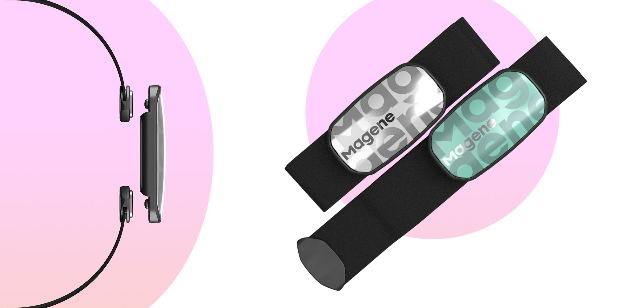 Czujnik tętna Magene H603 - biały